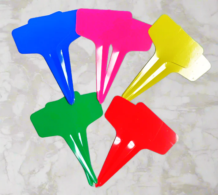 5 Colors Mix T-Shaped Plant Labels - Image 3