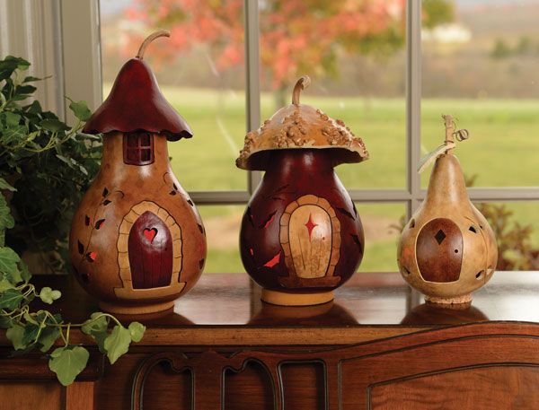 Birdhouse Bottle Gourd - Image 9