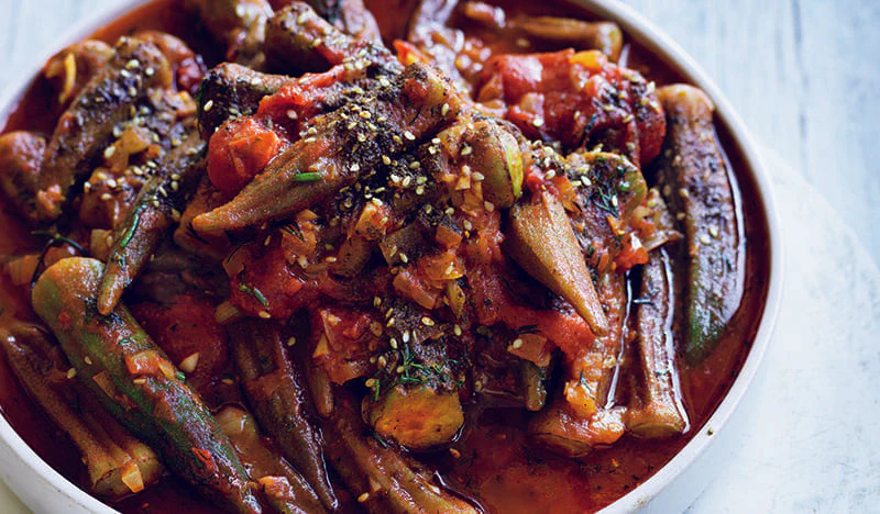 Burgundy Red Okra - Image 11