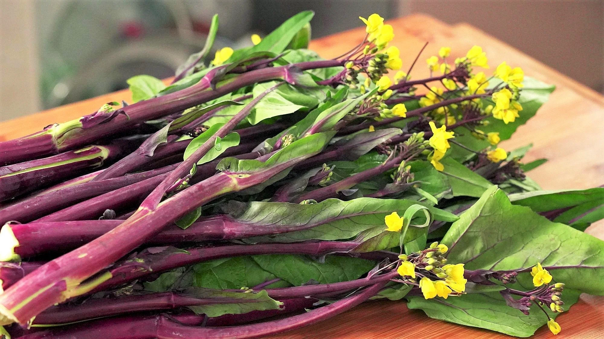 Hon Tsai Tai Purple Yu Choy Sum - Image 6