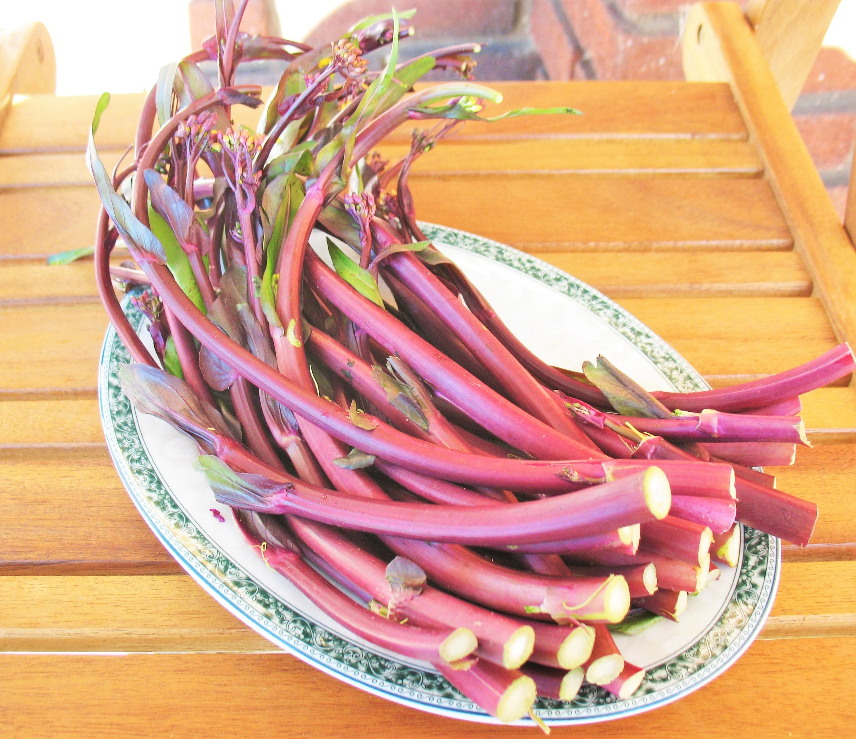 Hon Tsai Tai Purple Yu Choy Sum - Image 7