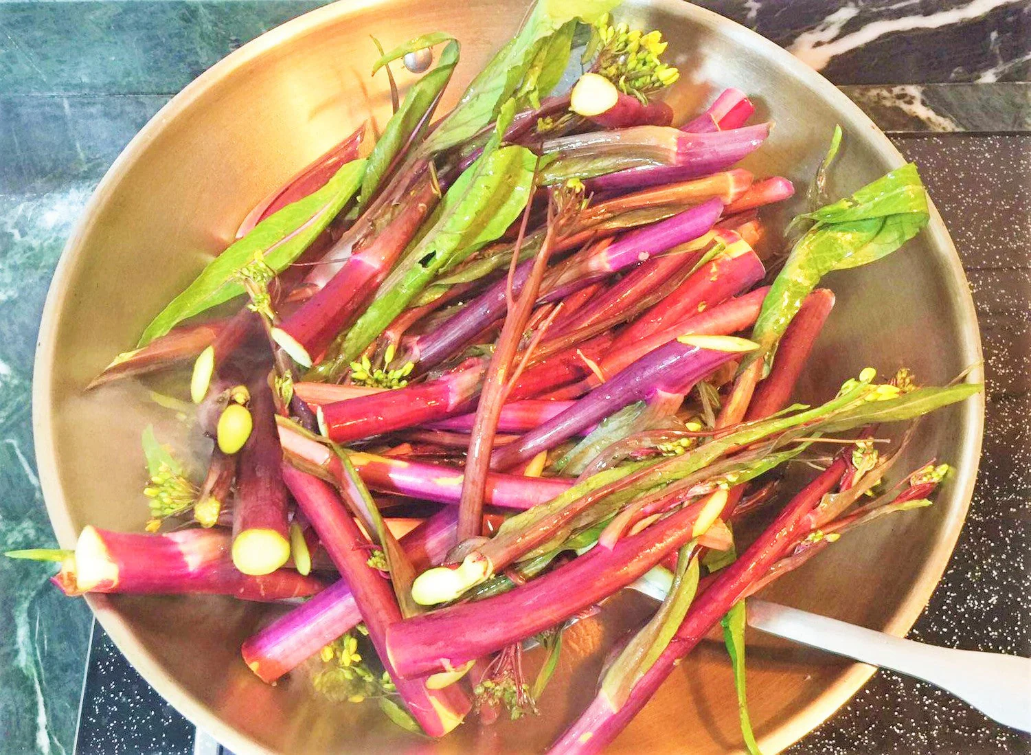 Hon Tsai Tai Purple Yu Choy Sum - Image 8