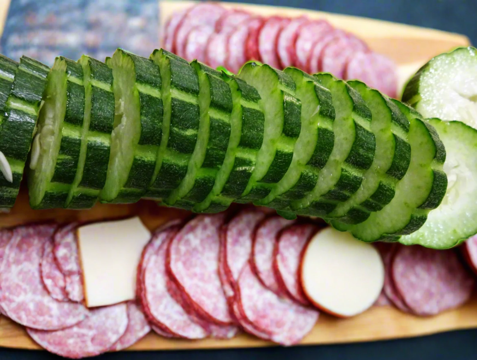 Painted Serpent Striped Armenian Cucumber - Image 7