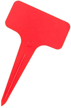 Red T-Shaped Plant Labels - Image 3