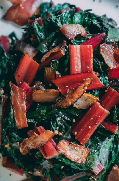 Ruby Red Rhubarb Swiss Chard - Image 5