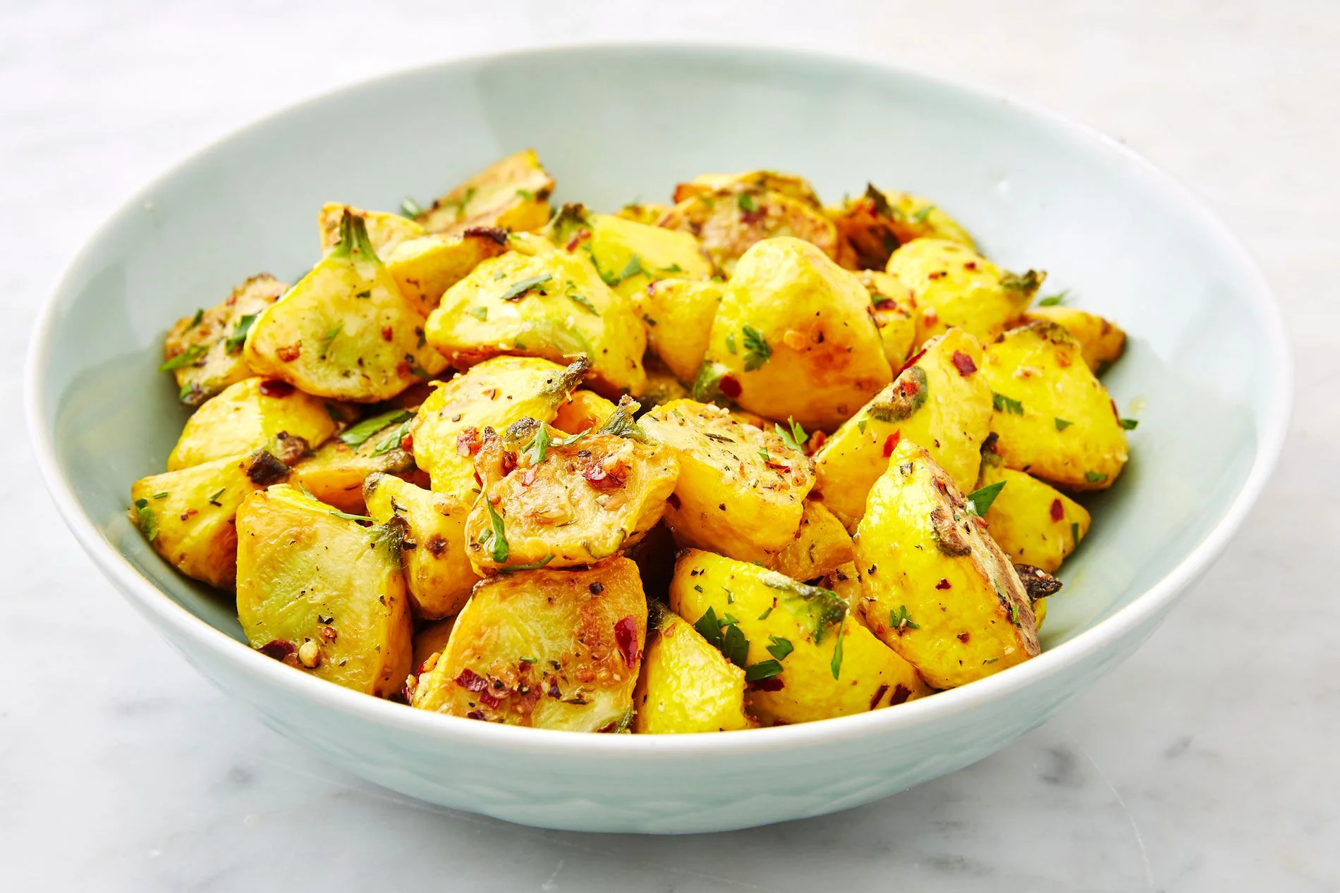 Sunburst Yellow Patty Pan (Bush Scallop Squash) - Image 9