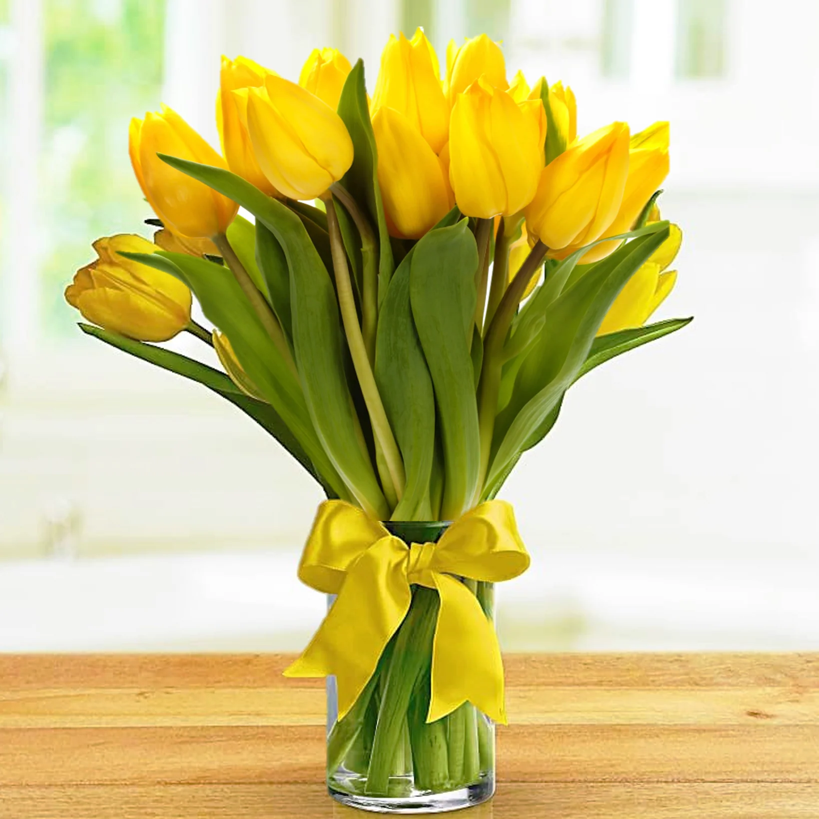 Yellow Triumph Dutch Tulip Bulbs - Image 8